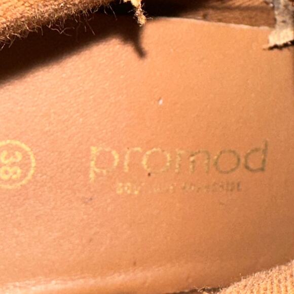 High Heel Fringe Ankle Booties Womens SZ 7.5 Brown Suede Boho Western Cowgirl - Picture 11 of 11